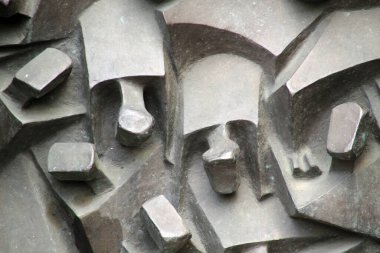Nuremberg şehir merkezindeki şehir manzarası