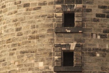 Nuremberg şehir merkezindeki şehir manzarası