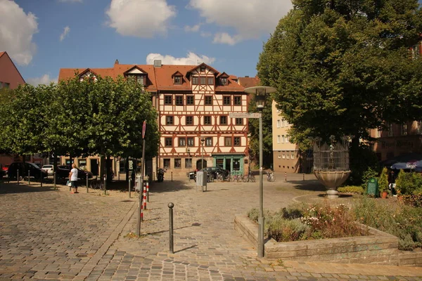 Paysage Urbain Dans Centre Nuremberg — Photo