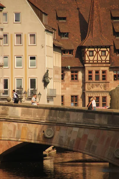 Urbanscape Nürnberg Belvárosában — Stock Fotó