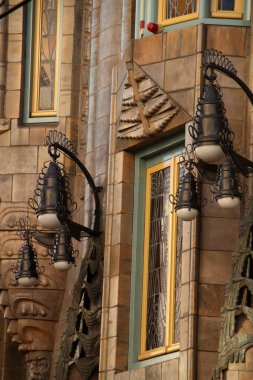 Amsterdam şehir merkezinde mimarlık