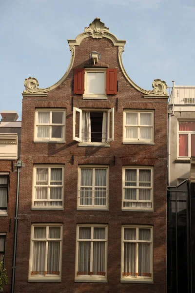 Architektura Centru Amsterdamu — Stock fotografie