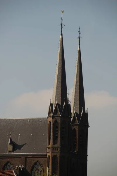 Arkitektur Centrala Amsterdam — Stockfoto