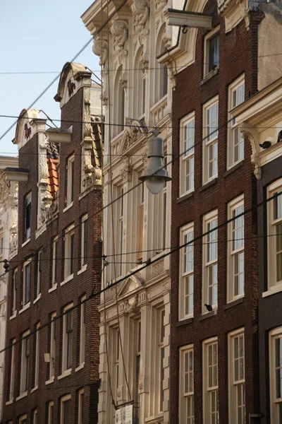 Amsterdam Şehir Merkezinde Mimarlık — Stok fotoğraf
