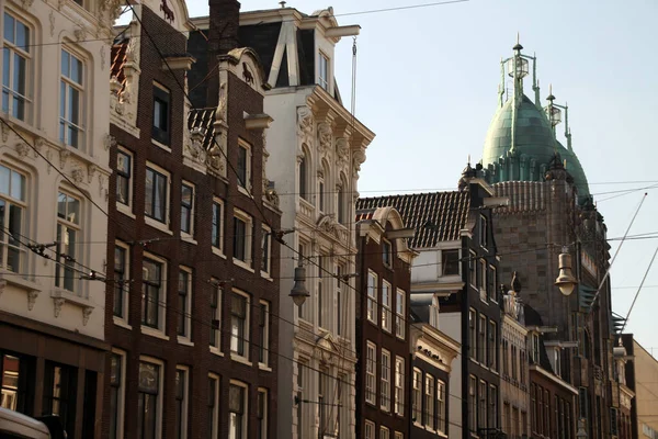 Arquitectura Centro Ámsterdam — Foto de Stock