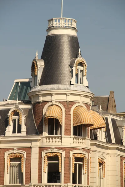 Arquitectura Centro Ámsterdam — Foto de Stock