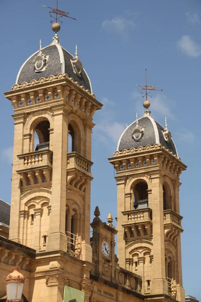 Gebäude Der Stadt San Sebastian — Stockfoto