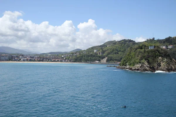 Edificio Nella Città San Sebastian — Foto Stock