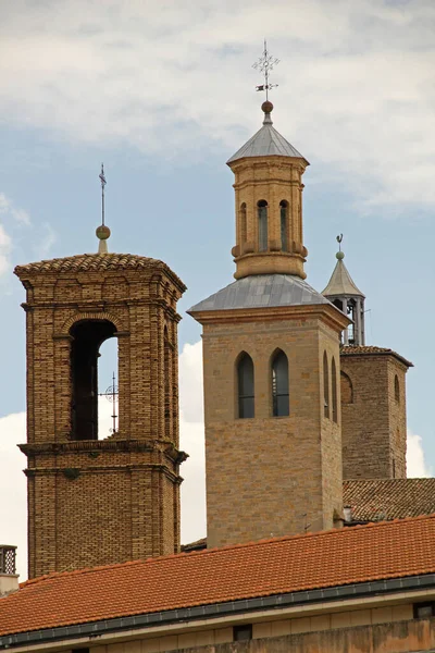 Pohled Město Pamplona Španělsko — Stock fotografie