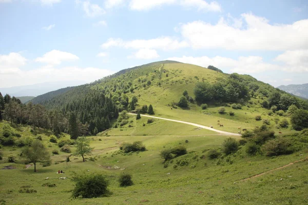 Berg Baskien — Stockfoto