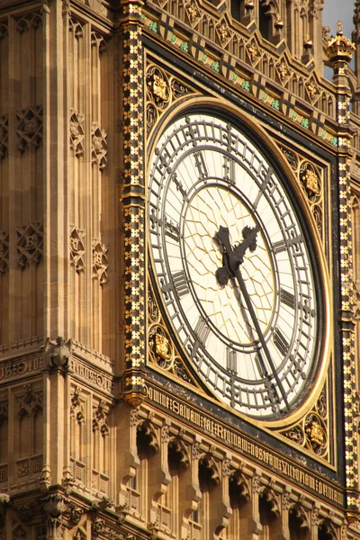 Big Ben Também Conhecido Como Elizabeth Tower Londres — Fotografia de Stock