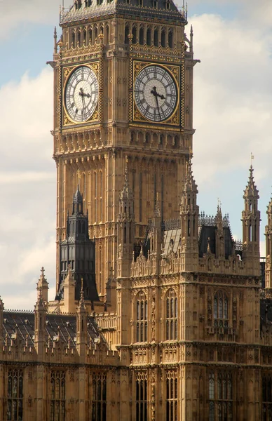 Big Ben Även Känd Som Elizabeth Tower London — Stockfoto