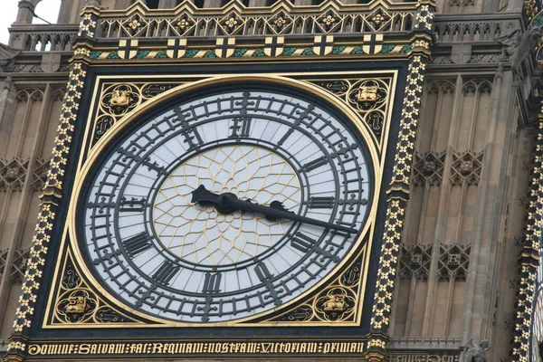 Big Ben Znany Również Jako Elizabeth Tower Londyn — Zdjęcie stockowe