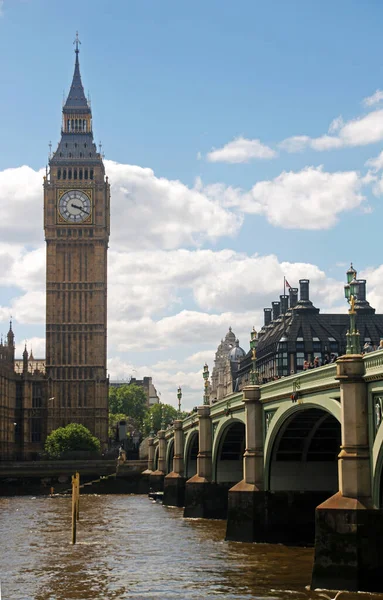 Big Ben Även Känd Som Elizabeth Tower London — Stockfoto