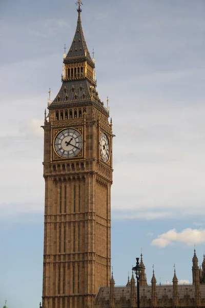 Big Ben Elizabeth Tower Londra Olarak Bilinir — Stok fotoğraf