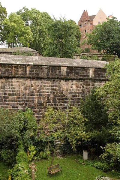 Architettura Del Centro Storico Norimberga — Foto Stock