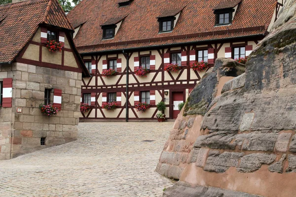 Architettura Del Centro Storico Norimberga — Foto Stock