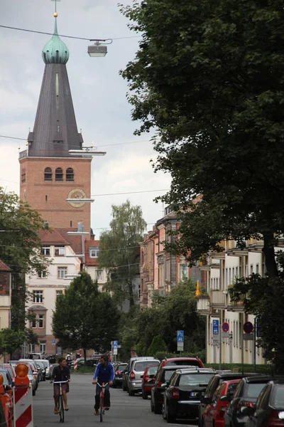 Architectuur Van Oude Binnenstad Van Neurenberg — Stockfoto