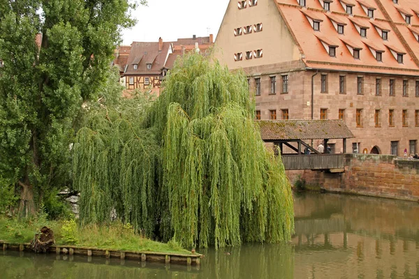 Nuremberg Şehir Merkezinin Mimarisi — Stok fotoğraf