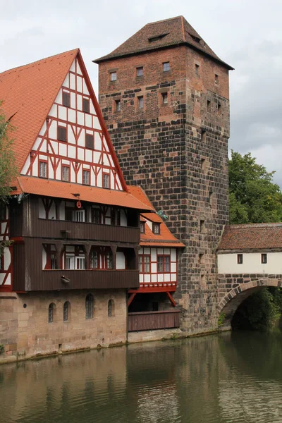 Arquitetura Centro Nuremberga — Fotografia de Stock