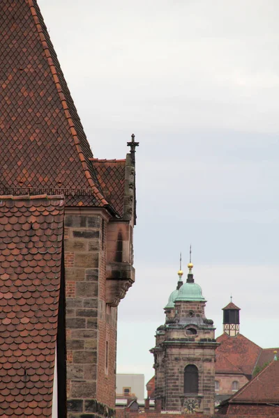 Architektur Der Nürnberger Innenstadt — Stockfoto