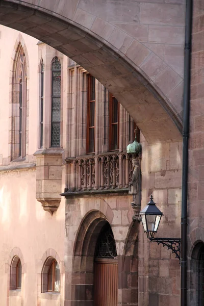 Arquitetura Centro Nuremberga — Fotografia de Stock