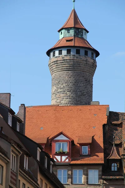 Arkitektur Centrum Nürnberg — Stockfoto