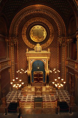 Prag Sinagogu 'nun İçi