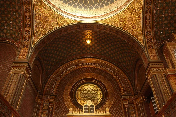 Interiör Synagogan Prag — Stockfoto