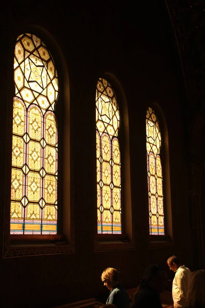 Interiör Synagogan Prag — Stockfoto