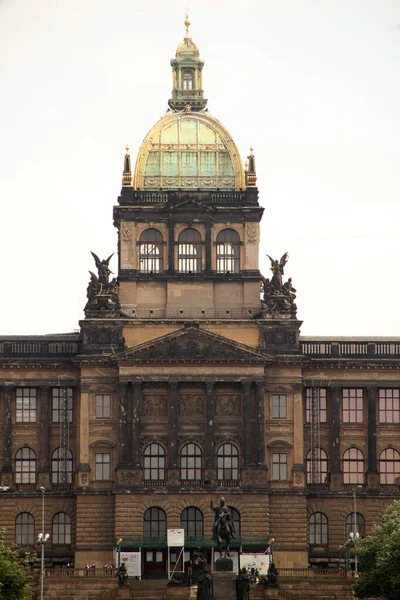 Монументальная Архитектура Старом Городе Праги — стоковое фото