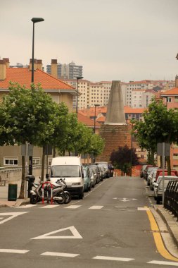 Bilbao şehrindeki şehir manzarası