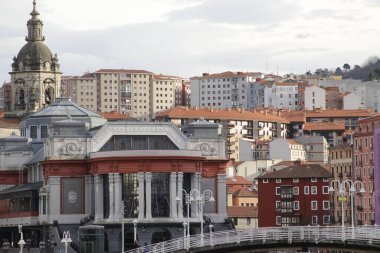 Bilbao şehrindeki şehir manzarası