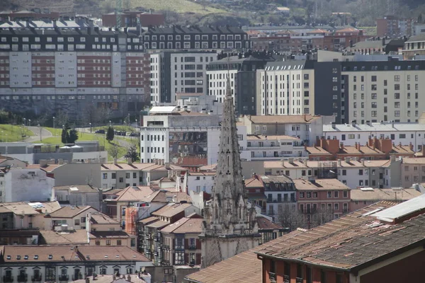 Stadtansichten Der Innenstadt Von Bilbao — Stockfoto