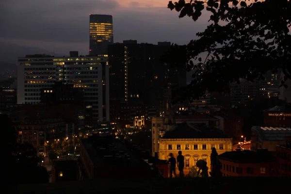 Vista Urbana Centro Bilbao — Foto de Stock