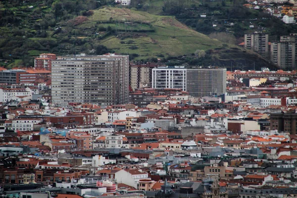 Stadsgezicht Het Centrum Van Bilbao — Stockfoto