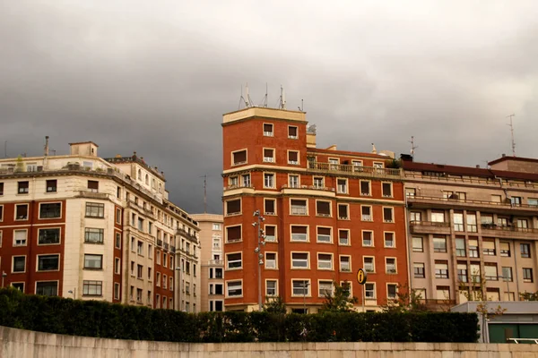 Widok Miasto Centrum Bilbao — Zdjęcie stockowe