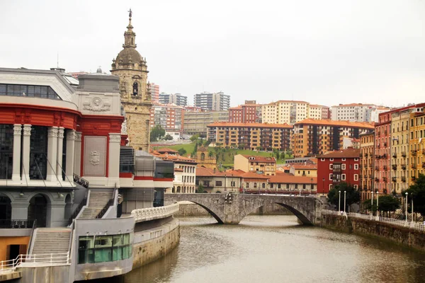 Stadsgezicht Stad Bilbao — Stockfoto