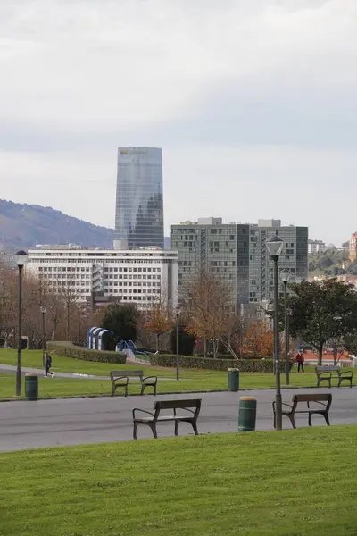 Stadsgezicht Stad Bilbao — Stockfoto