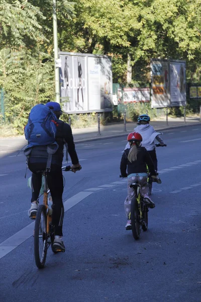 Cyklistika Berlíně — Stock fotografie