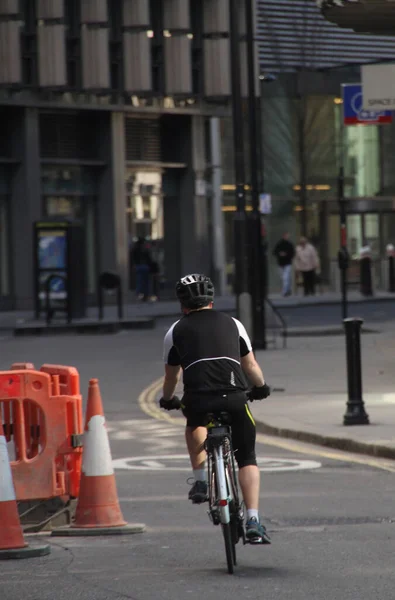 Radfahren Der Stadt Berlin — Stockfoto