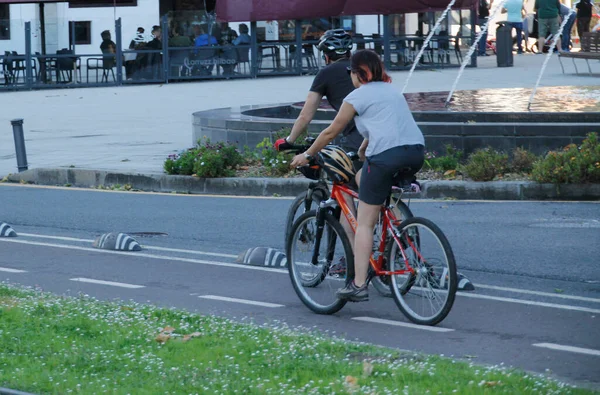 Radfahren Der Stadt Berlin — Stockfoto