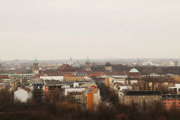 Urban view in the city of Berlin