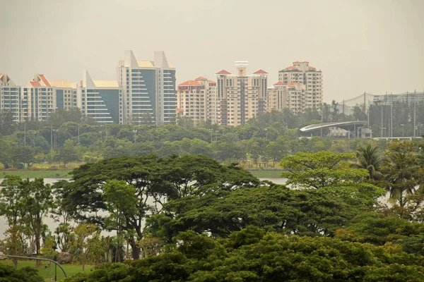 Urbanscape Nella Città Stato Singapore — Foto Stock