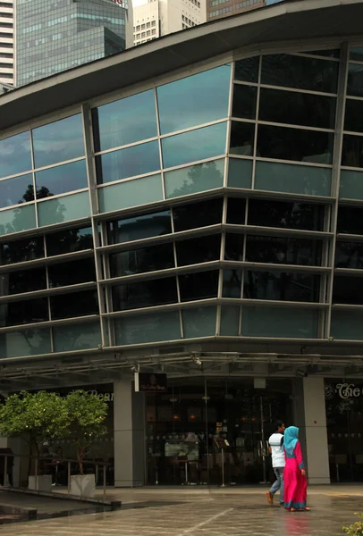 Singapur 'da şehir manzarası