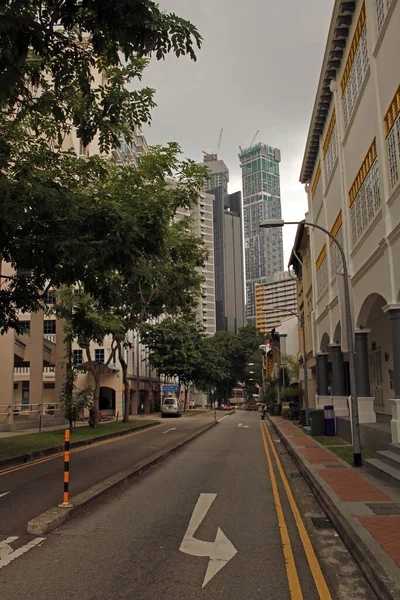 Singapur 'da şehir manzarası