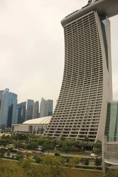 Paysage Urbain Dans Ville État Singapour — Photo