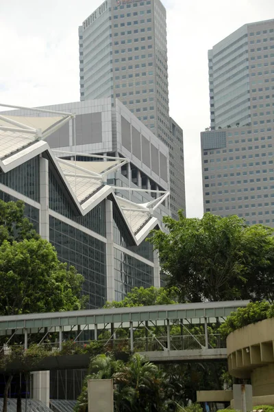 Stadtbild Stadtstaat Singapur — Stockfoto