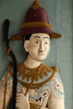 Bangkok şehir merkezindeki tapınak