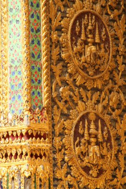 Bangkok şehir merkezindeki tapınak